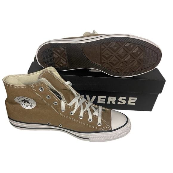 Converse Chuck Taylor All Star Classic Canvas High Top - Sand Dune Size 12M 14W - Picture 2 of 9